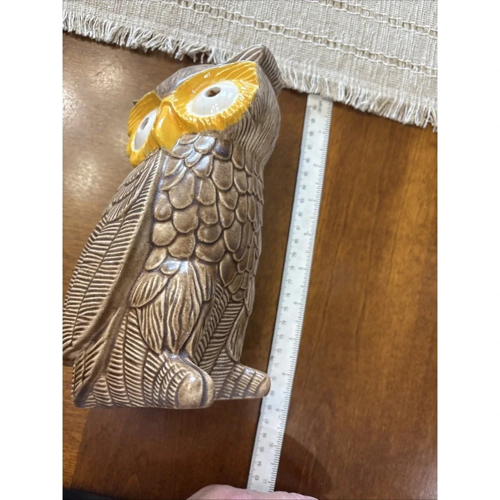 Whimsical‎ Ceramic Owl 7 Inch Home Decor